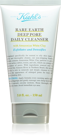 Kiehl'sRare Earth Deep Pore Daily Cleanser crema detergente detossinante per chiudere i pori150 ml