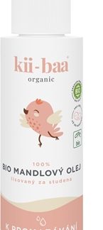 kii-baa® organic100% Bio Oil Almond olio per massaggi per neonati 100 ml
