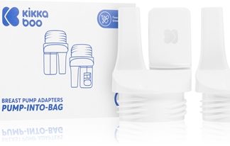 KikkabooBreast Pump Adapters Pump Into Bag adattatore 2 pz