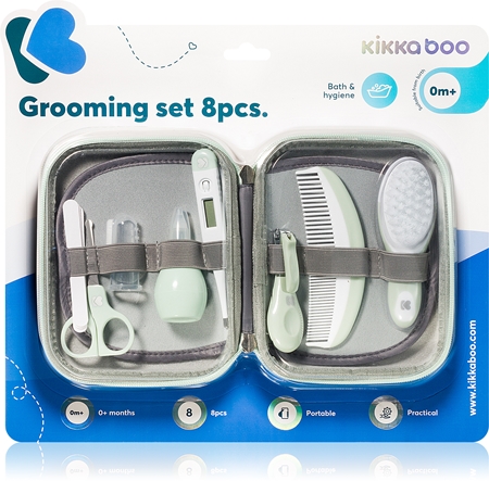 KikkabooGrooming Set set per la cura del bambino Mint