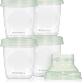 KikkabooStorage Containers Mint contenitore per alimenti 4x180 ml