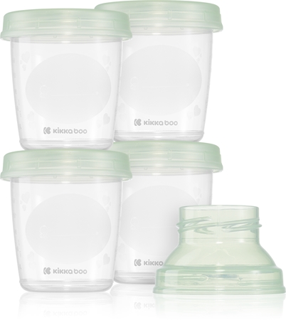 KikkabooStorage Containers Mint contenitore per alimenti 4x180 ml