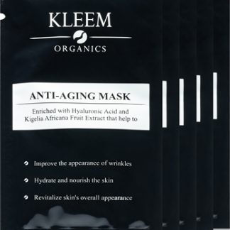 Kleem OrganicsAnti-Aging Mask maschera viso antirughe e rassodante5 pz
