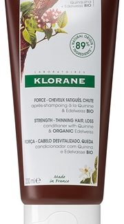 KloraneQuinine & Edelweiss Bio balsamo rinforzante per capelli deboli con tendenza alla caduta 200 ml