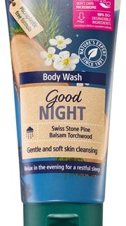 KneippGood Night gel doccia Swiss Stone Pine & Balsam Torchwood 200 ml