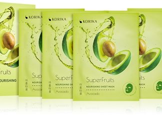 KORIKASuperFruits maschera per il viso a prezzo ridotto effetto nutriente Avocado5× 25 g