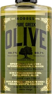 KorresPure Greek Olive olio nutriente per viso, corpo e capelli 100 ml