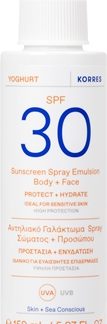 KorresYoghurt latte abbronzante in spray SPF 30 150 ml