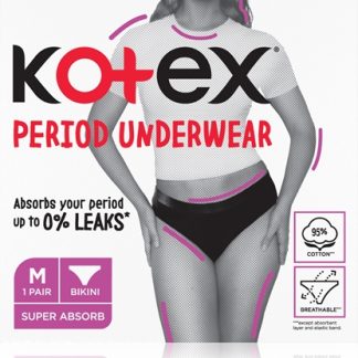 KotexPeriod Underwear Size M mutandine mestruali taglia M 1 pz
