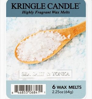 Kringle CandleSea Salt & Tonka cera per lampada aromatica 64 g