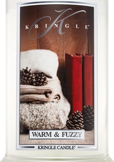 Kringle CandleWarm & Fuzzy candela profumata 624 g