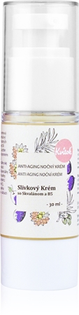 KvitokPlum Cream with Squalene and Vitamin B5 crema notte per pelli mature 50+ 30 ml