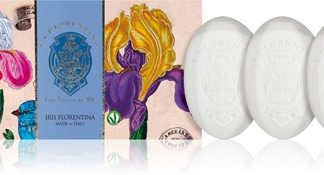 La FlorentinaFlorentina Iris Hand Soap set di saponi solidi con aroma di fiori 3x150 g