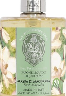 La FlorentinaFresh Magnolia Liquid Soap sapone liquido naturale mani magnolia 500 ml