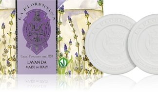 La FlorentinaLavender Sculpted Soap sapone solido naturale 2x115 g