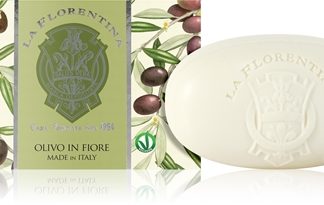 La FlorentinaOlive Flowers Bath Soap sapone solido naturale per pelli secche 300 g