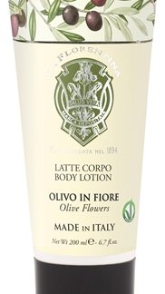 La FlorentinaOlive Flowers Body Lotion latte idratante corpo con olio d'oliva 200 ml
