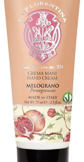 La FlorentinaPomegranate Hand Cream crema naturale mani melagrana 75 ml