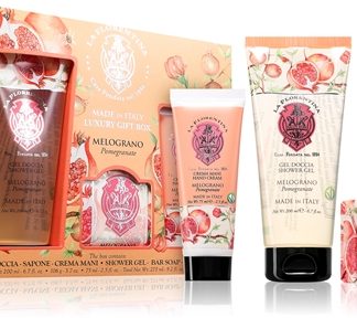 La FlorentinaPomegranate Set confezione regalo per il corpo 3 pz