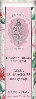 La FlorentinaRose of May Body Wash mousse bagno in crema 500 ml