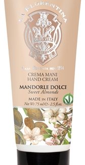La FlorentinaSweet Almonds Hand Cream crema naturale mani all'olio di mandorla 75 ml