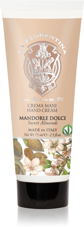 La FlorentinaSweet Almonds Hand Cream crema naturale mani all'olio di mandorla 75 ml