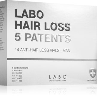 Labo Hair Loss5 Patents trattamento intensivo anti-caduta dei capelli per uomo 14x3,5 ml
