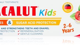 LacalutKids Caries and Sugar Acid Protection dentifricio per bambini 2-6y 55 ml