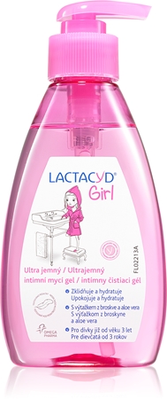 LactacydGirl gel detergente delicato per l'igiene intima 200 ml