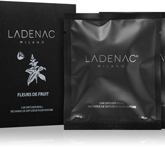 LadenacUrban Senses Fleur De Fruit deodorante per auto ricarica 2x11 g