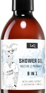 LaQGoat From Poznaň gel doccia rinfrescante 8 in 1 con estratto di pannocchia di luppolo 300 ml