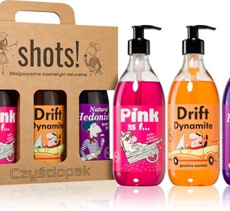 LaQShots! Pink As F... & Drift Dynamite & Natural Hedonist set regalo di Natale unisex