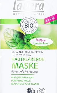 LaveraBio Mint maschera di pulizia profonda2x5 ml