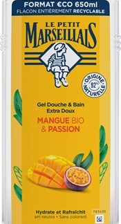 Le Petit MarseillaisBio Mango & Passion Fruit gel doccia delicato 650 ml