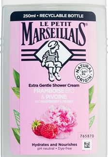 Le Petit MarseillaisRaspberry & Peony Bio docciaschiuma in crema 250 ml