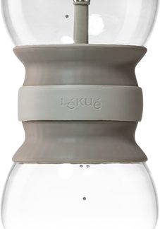 LékuéTea Infuser teiera in vetro con infusore colore Brown 500 ml