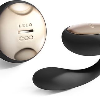 LeloIda vibratore per coppie Black 10 cm