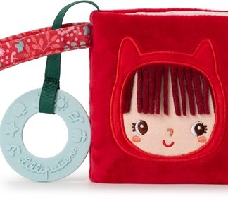 LilliputiensPlaybook Little Red Riding Hood libretto educativo a contrasto con dentaruolo 6 m+ 1 pz