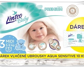 LinteoBaby Premium Midi pannolino monouso 5-9kg 5 pz