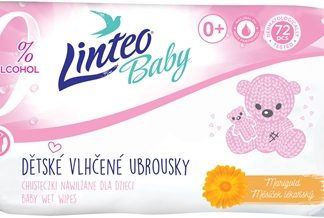 LinteoBaby salviette umidificate con calendula 72 pz