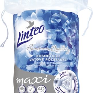 LinteoPremium Maxi dischetti struccantiSilver 40 pz
