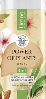 LirenePower of Plants Almond acqua micellare 3 in 1 con effetto lenitivo400 ml