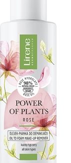 LirenePower of Plants Rose schiuma detergente viso con olio di rosa145 ml