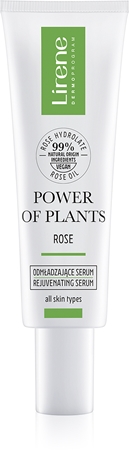 LirenePower of Plants Rose siero ringiovanente viso effetto rassodante30 ml