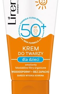 LireneSun Kids crema protettiva viso resistente all'acqua per bambini 50 ml