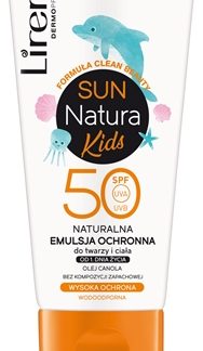 LireneSun Natural Kids Protective Emulsion For Face And Body Spf 50 crema protettiva per bambini SPF 50 100 ml