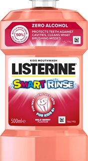 ListerineSmart Rinse Mild Berry collutorio per bambini 500 ml