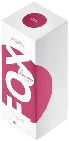 LoovaraFox 53 mm dispositivo medico preservativi 42 pz