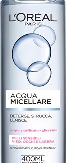 L’Oréal ParisAcqua Micellare acqua micellare per pelli sensibili normali e secche400 ml