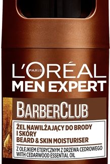 L’Oréal ParisMen Expert Barber Club crema idratante per viso e barba per uomo 50 ml